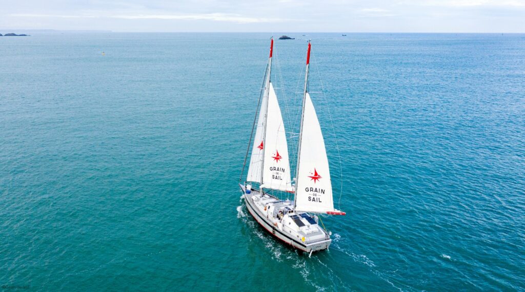 transport maritime voile bretagne